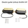 Doze Humbucker Dublu Bobină pentru Chitară Electrică Gât și Punte Culoare Zebră