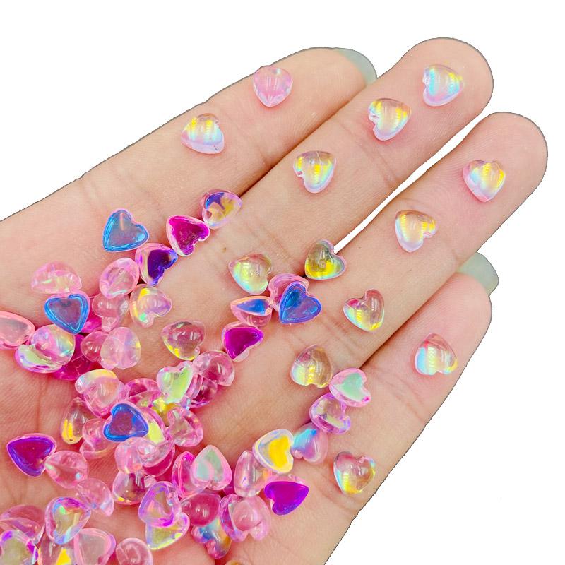 100 Pcs New Cute Mini Kawaii Color Little Goldfish Resin Figurine Crafts Flatback Cabochon Ornament Jewelry Making Hairwear K38