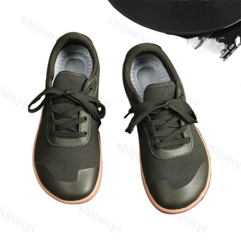 Fashion Men's Sneakers Casual Shoes Breathable 2025 Autumn Round Toe Male Sneaker Lace Up Outdoor Non-slip Men Trainer Running Shoes