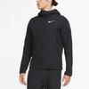 Nike Logo Woven Casual Training Hooded Jacket Men Outerwear Black CU7347-010