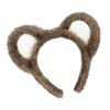 Fun and Safe Plush Animal Ears Headband for Costume Parties Role Playing Soft Wear Adults Comfortable Hairpiece