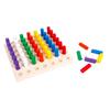 Children Educational Wooden Puzzle Toy For Color Recognition Practice And Exploration 3+