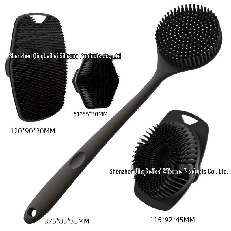 Upgraded Silicone Exfoliating Bath & Scalp Scrubber