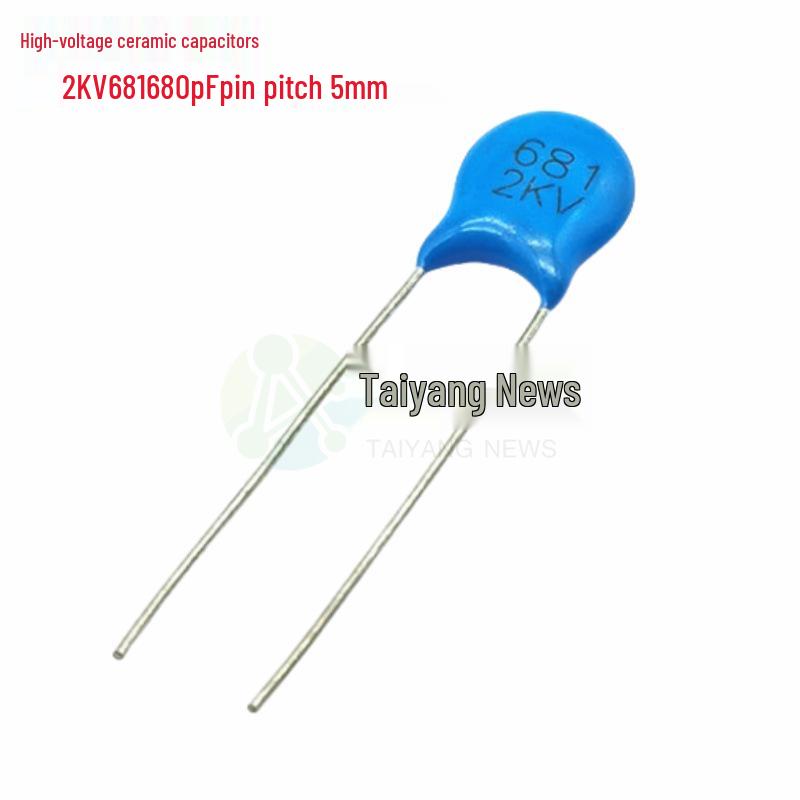 2KV 2000V High-Voltage Ceramic Disc Y Capacitor 102-681PF