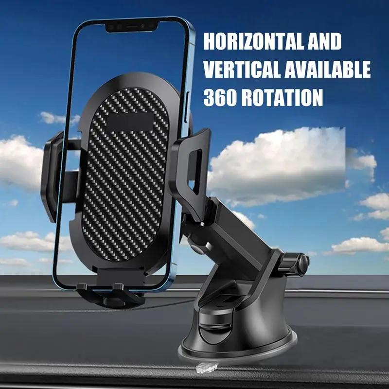 Vacuum Mount Phone Holder Car Phone Holder Sucker Holder Stand GPS Telefon Mobile Cell Support Versatile Cradle Grip Amagi