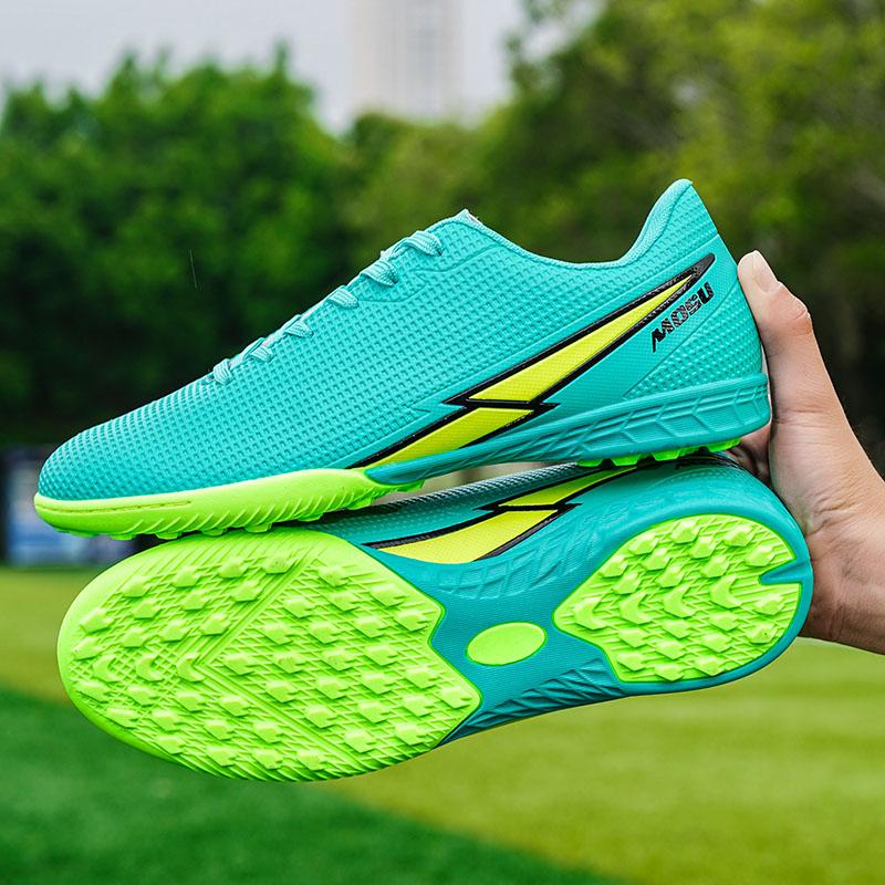 Men's Long Spike Soccer Shoes Outdoor Training Sneakers Male Youth Gym Ankle Boot Spring Autumn Man Football Training Sneakers