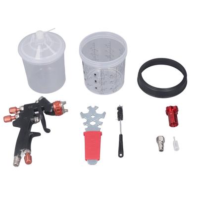 Spray Gun Aluminum Alloy Body Stainless Steel Head Amplitude Adjustable Professional Car Air Spray