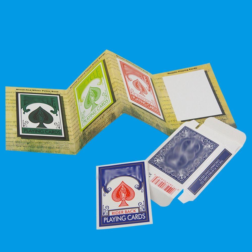 Close Up 3D Advertising Magic Tricks Card Gimmick Props  Classic Toy   Children Toys
