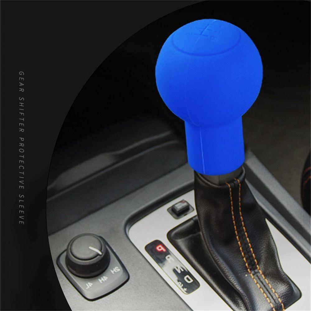 Manual Silicone 5 Gear Shift Knob Cover Gear Knob Cover Shift Gear Knob Cover Lever Shift Knob