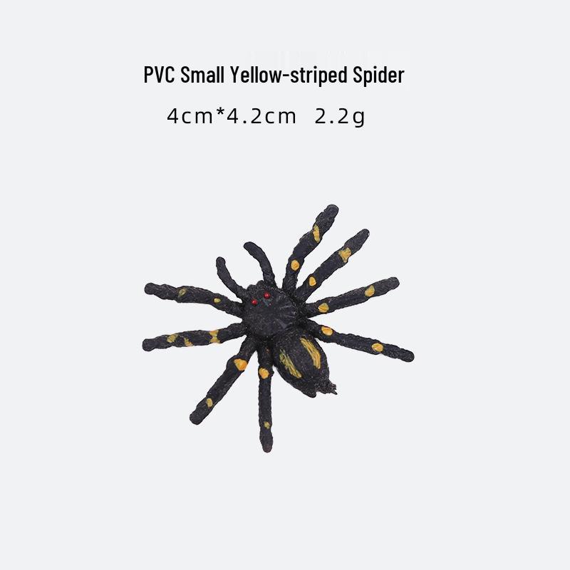 Plastic Small Spider Toy - Simulation Scary Pattern for Children's Pranks
