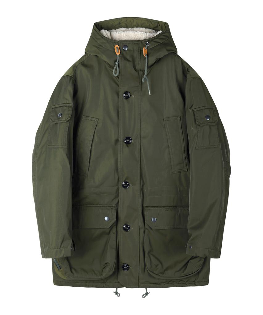 Youneedgarments Pc Hooded Mountain Parka (Olive)