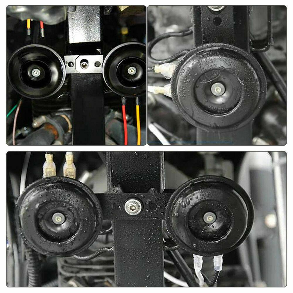 2025 New 1pcs Motorcycle ox horn 12V honking car electric car modified horn electric car high bass super loud waterproof