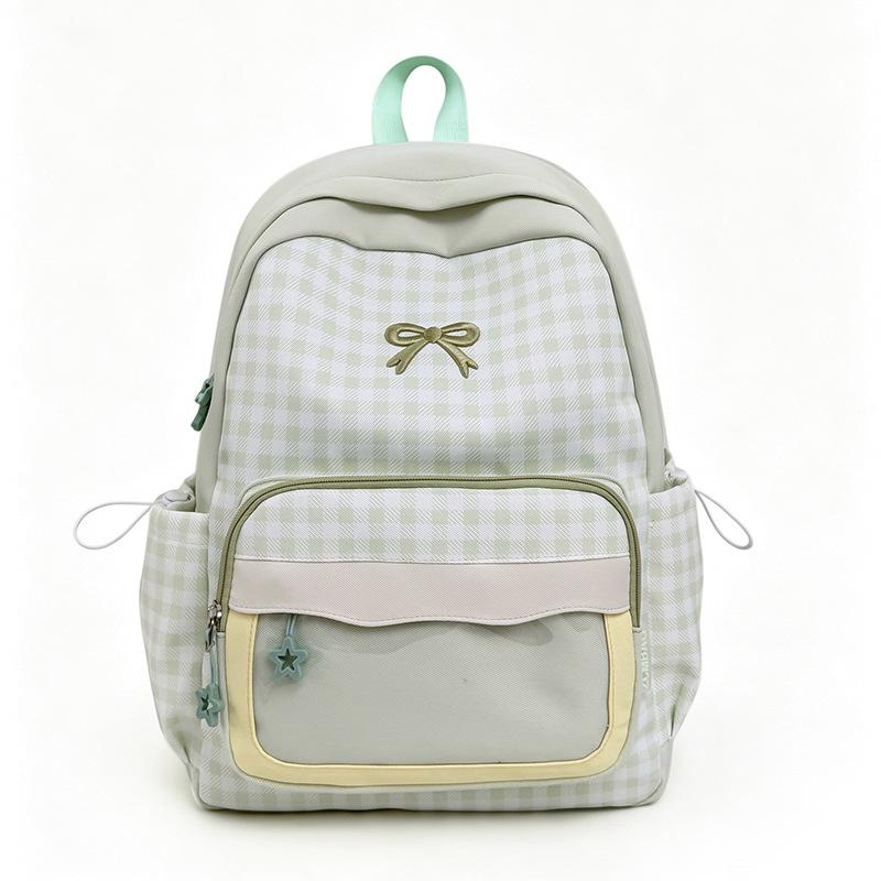 Schoolbag new casual schoolbag ins Korean women's niche versatile lightweight backpack high value girls travel small backpack