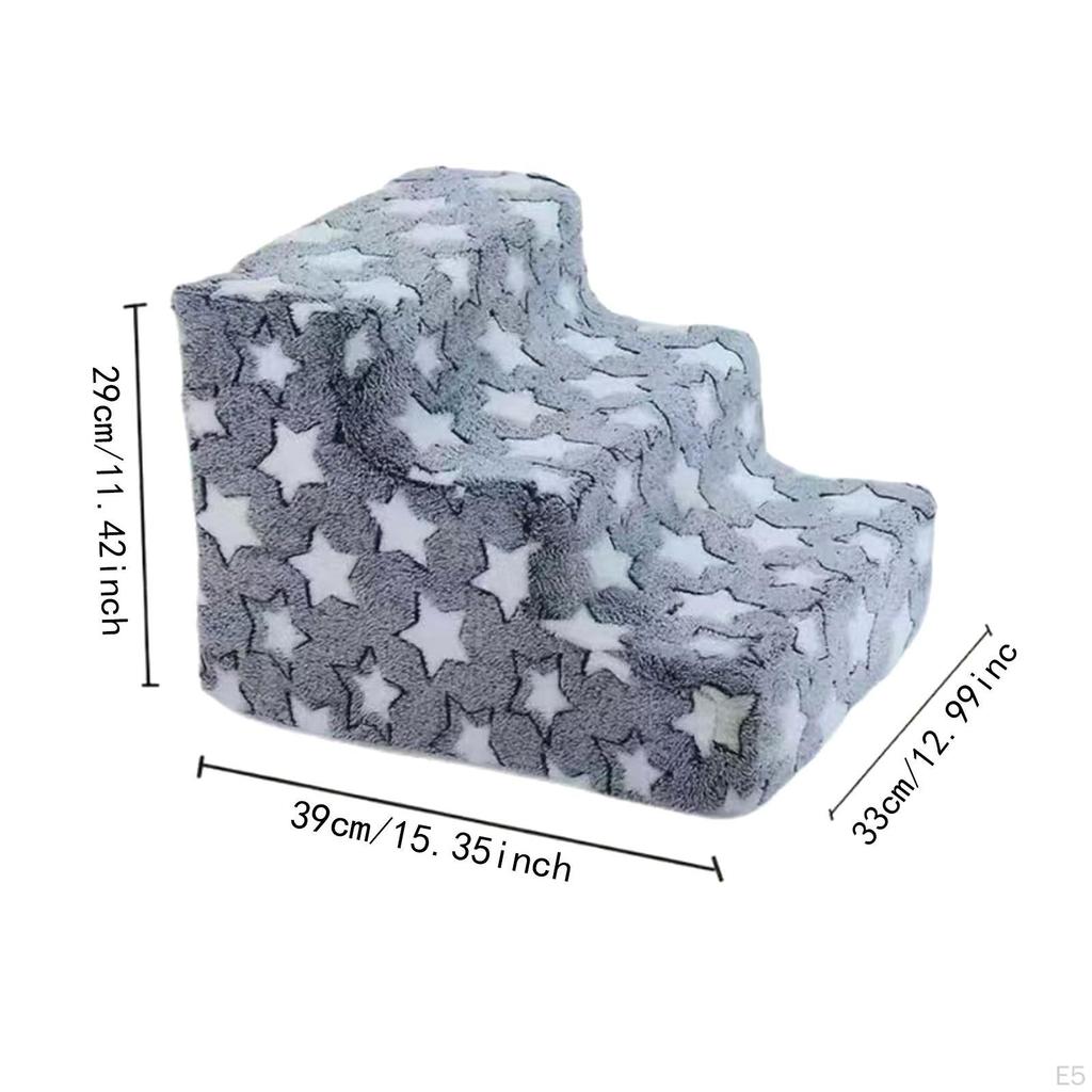 Pet Staircase with Removable Cover for Dogs And Cats