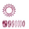 ENELL Single Speed Flywheel Conversion Kit 18T HG Cassette Cog MTB Road Bike Sprocket for Freewheel Chain Bicycle Freewheel