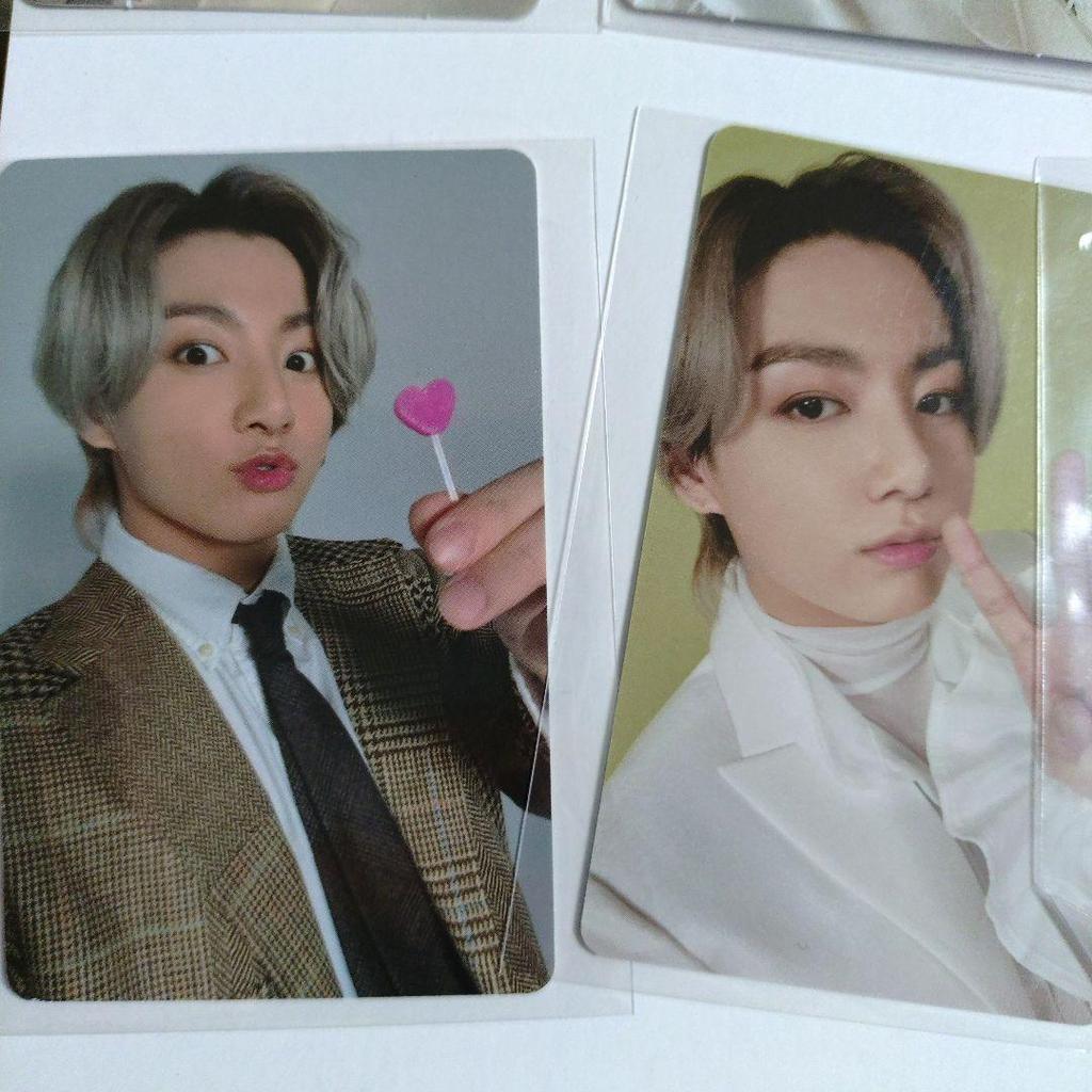 [USED] Official BTS Jungkook trading cards bulk sale