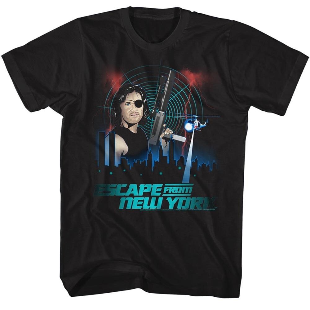 

Escape From New York Movie T-Shirt Mens Original Kurt Russell in Sizes SM5XL Unisex T-Shirt XXL
