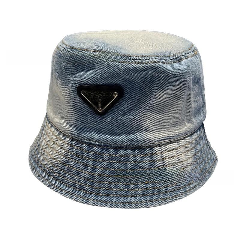 Denim Fisherman Hat For Men And Women With Wide Brim Sun Protection Casual Summer Accessory