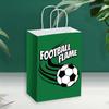 12 PCS Large Capacity Gift Bags for Soccer Events Portable Paper Packs with Handles  Shopping Bag