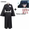 Anime Kimetsu No Yaiba Tokitou Muichirou Cosplay Kostuums Kisatsutai Uniform Pruik Halloween Kostuum Volwassen Kids