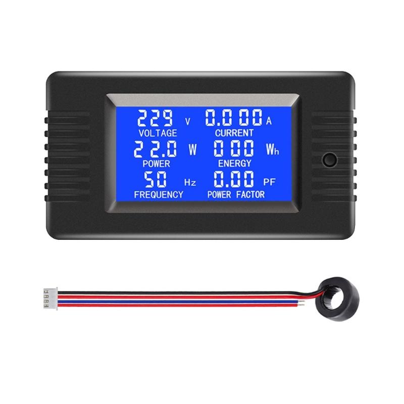 80-260V Voltage Detector Current Meter Multimeter Current Voltage Power Energy Meter Voltmeter Ammeter Testing Meter