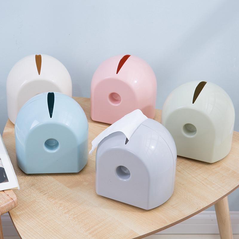 Modern Scandinavian Tissue Box With Abs Plastic Material For Home And Bathroom Decor