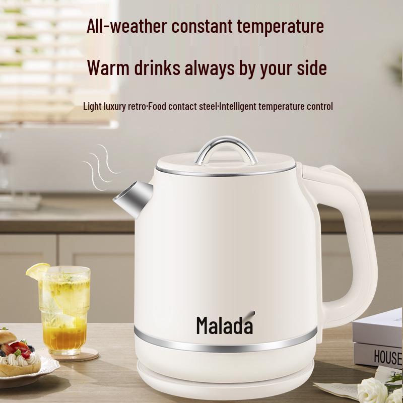 Wanlida 316 Stainless Steel Electric Kettle for Home and Dorm Use - 304 Insulated Water Boiler