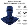 Sun Protection Face Guard Balaclava Solid Color Breathable Moisture-wicking UV-proof Neck Face Protection Cover