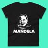 Mandela Portrait Art Black Lives Matter Nelson Mandela International Day Womens Tee T Shirt Mens Tops Unisex Top
