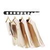 Invisible Balcony Folding Clothes Drying Rack - Anti-Theft, Outdoor & Window Guard Rail Drying Pole.