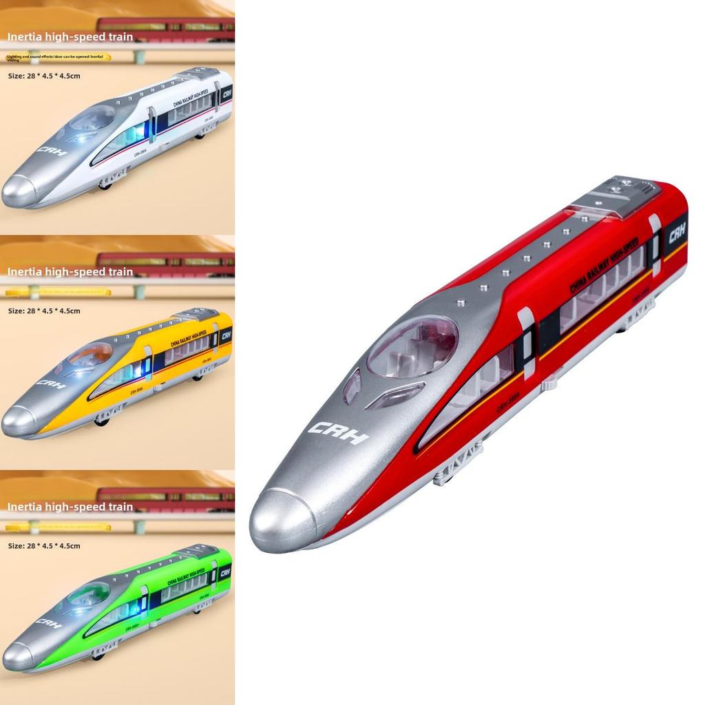China Railway Highspeed Train Model With Flashing Lights And Sound For Kids Playroom Decor