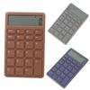 Convenient Scientific Perspectives Arithmetic Smooth Edge 12 Digits Display Ultra-thin Desktop Calculator School Supplies Electronic