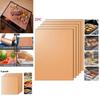 Set da 5 tappetini resistenti al calore per griglia BBQ Perfetti per una cottura e una cottura al forno facili da pulire
