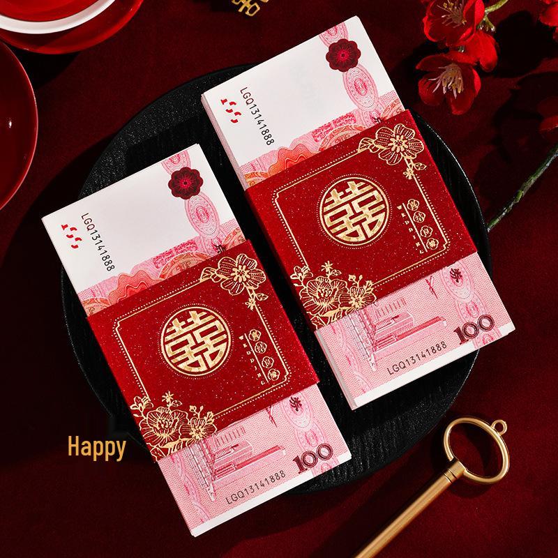 Creative Red Envelope Gift Holder for Wedding Engagement and Change of Address