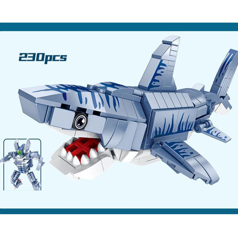 

Nemo Marine Finding Life Model Shark Dolphin Starfish Building Blocks Toys Gift Shark