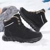 Winter High Top Outdoor Warm Snow Boots Casual Comfortable Men's Hiking Shoes Fashionable Versatile Cotton Boots