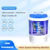 Multi Functional Mini Washing Machine Small Semi-automatic Elution Integration Machine Household Shoe Washing Machine