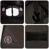 Tunnel Tent Brown Gray 366 x 244 x 198 cm Polyester and Steel