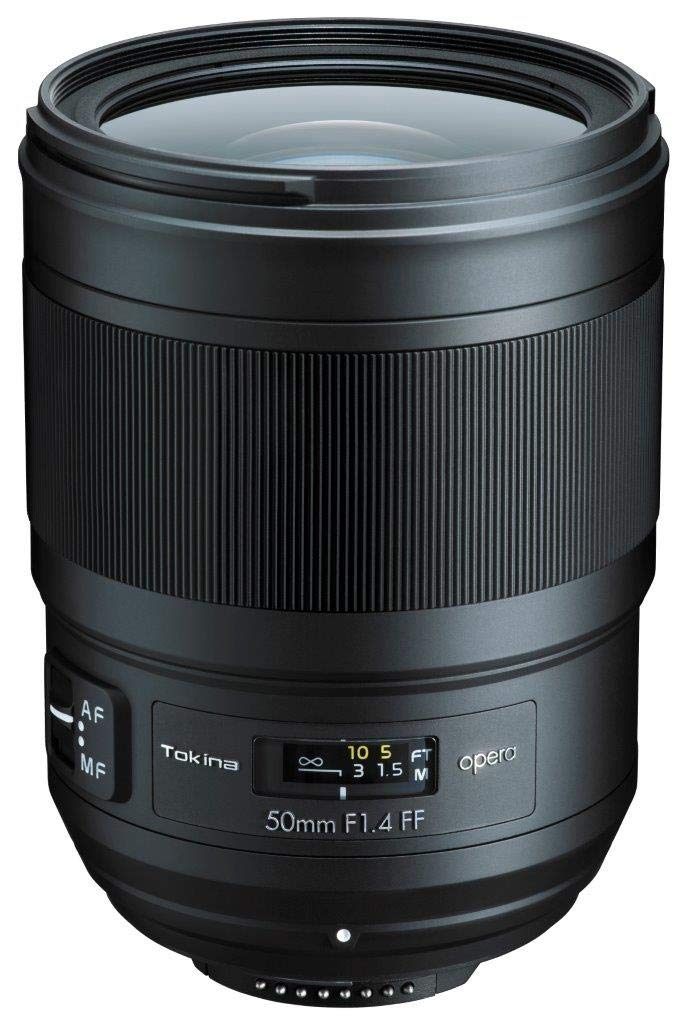 

Tokina opera 50mm FF Nikon F mount lens F1.4