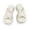 Fashion Fashion New Summer Cross Strap Beach Shoes for Casual, Fashionable, Comfortable and Versatile Thick-soled Sandals and Slippers