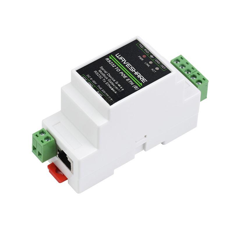 

Модуль послідовного сервера RS232 до RJ45 Ethernet для DIN-рейки