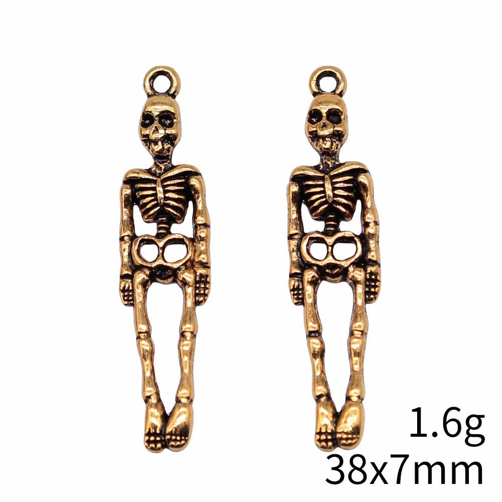 Father's Day Jewelry Creation Charms Skeleton Charms Pendant Art Supplies Man Pendant