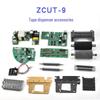 Zestaw ostrzy i uchwytu do elektrycznego obcinaka do taśmy ZCUT-9 z kółkiem klejącym i akcesoriami