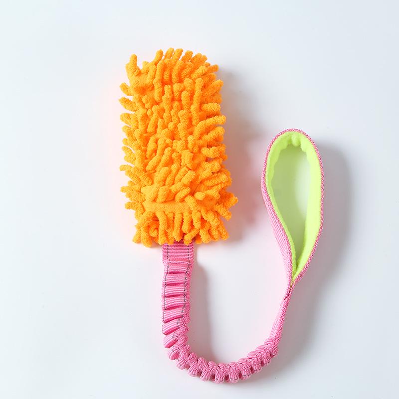 

Цветной веревочный мяч игрушка для прорезывания зубов для собак - Интерактивная плюшевая головоломка для снятия скуки жёлтый