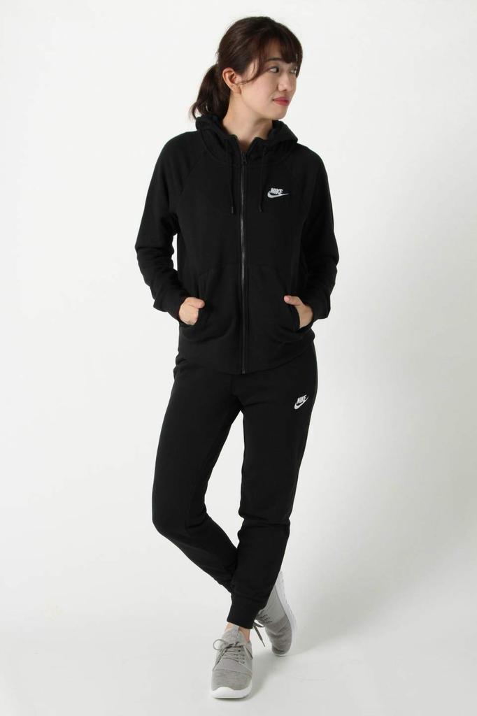 Nike Essential French Terry Hoodie Full-Zip BV3343-010FA19 (Black/M/Women's)