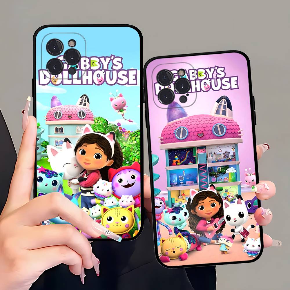 Cute G-Gabbys D-Dollhouse Phone Case For Iphone 17 16 15 16e 14 13 12 11 Pro Max Plus Case Cover Coque