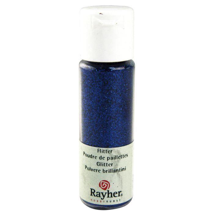 Poudre de paillettes - Bleu saphir - Ultrafine …