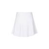 Nike Solid Logo Design Tennis Skirt With Inner Shorts Women Skirts White DX1422-100