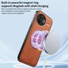 Wireless Charging Magnetic Case for Xiaomi Poco F7 Pro / F7 Ultra Protective Cover PU Leather Hard Back Shell Coque