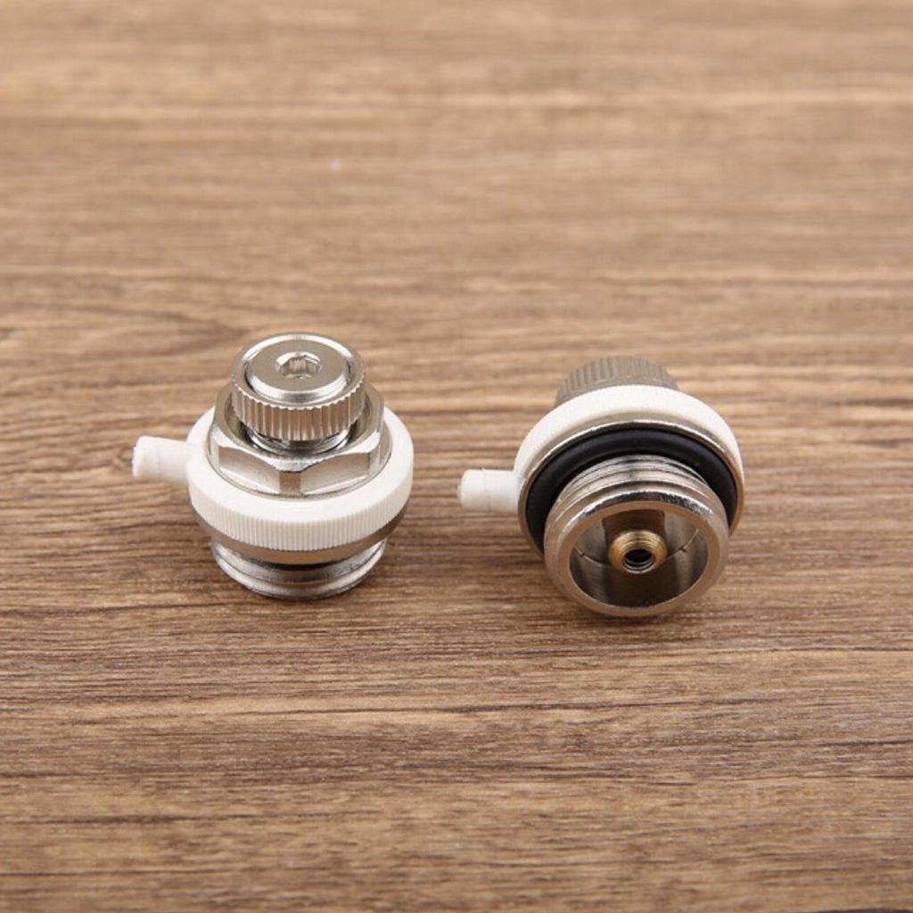 3Pcs Automatic Bleed Valve 1/2inch 3/4inch Bleed Plug Valve Radiator Bleed Valve Self Bleeding Radiator Valve